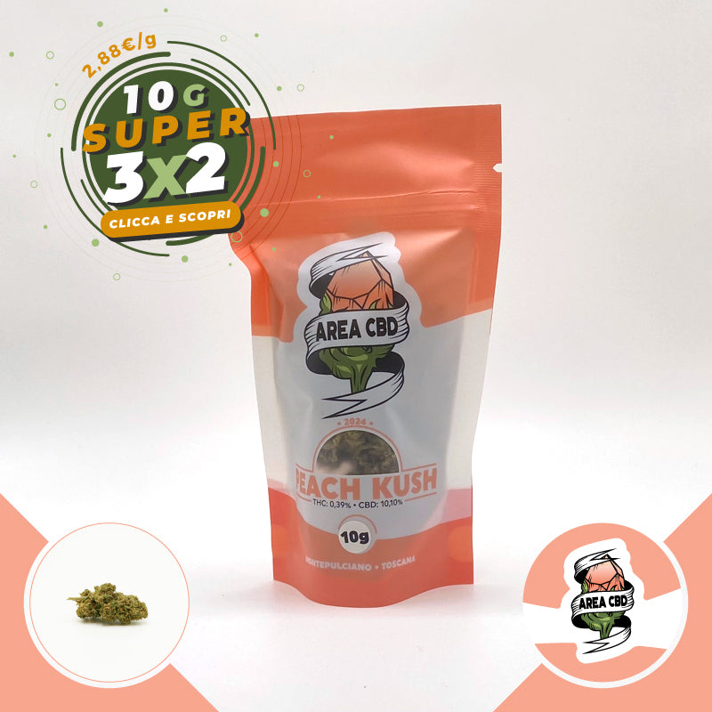 Peach Kush • da 2,88€/g