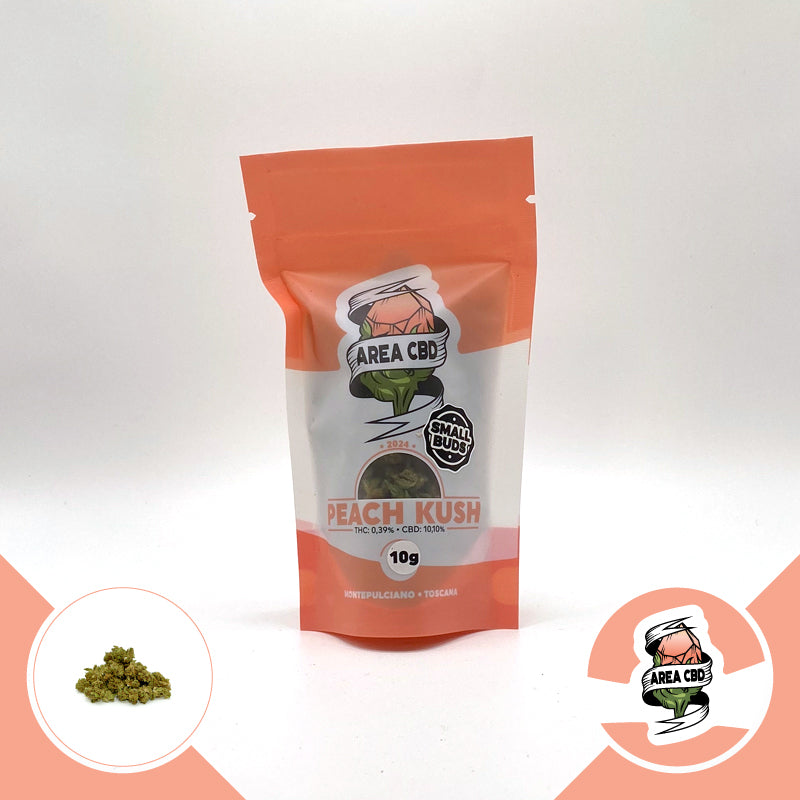 Peach Kush Small Buds • Limited Stock 2024
