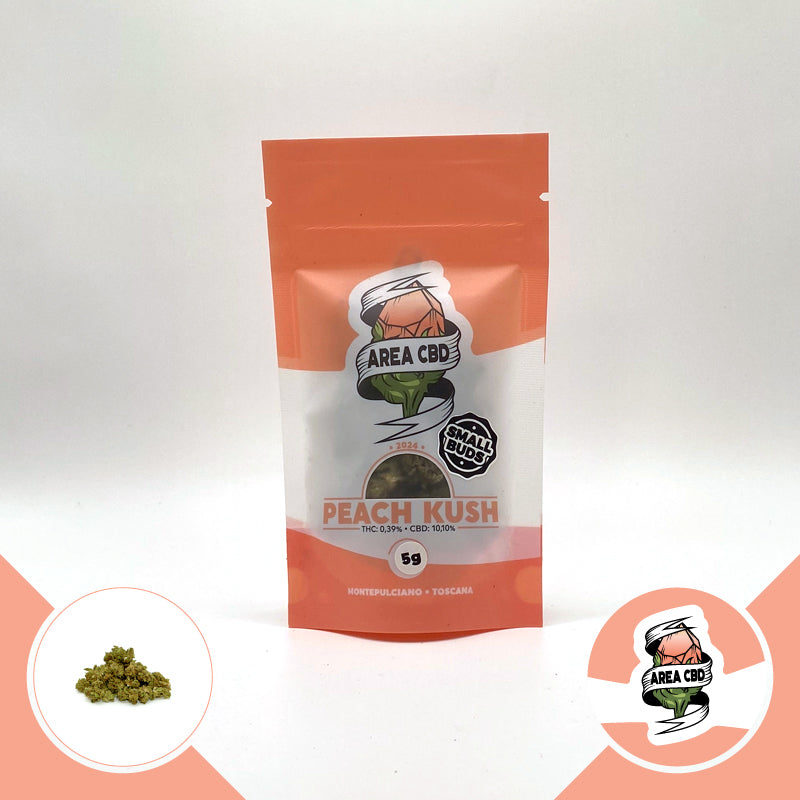 Peach Kush Small Buds • da 2,70€/g