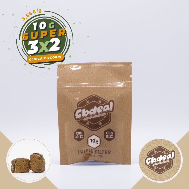 Triple Filter • from 3.66€/g